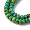 Natural Magnesite Beads Strands TURQ-P027-29-4x6mm-5