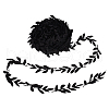 FINGERINSPIRE 15 Yards Polyester Leaf Lace Trim DIY-FG0006-73-1
