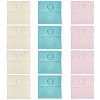 CRASPIRE 3 Colors Square Velvet Jewelry Bags TP-CP0001-03B-1