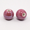 Handmade Porcelain Beads PORC-D001-12mm-06-2