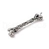 Tibetan Style Alloy Pendants FIND-B040-11AS-2