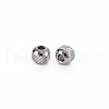 201 Stainless Steel Beads STAS-N088-35B-01P-3