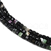Natural Ruby in Zoisite Beads Strands G-RM2025-C37-B-4