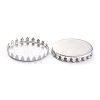 Non-Tarnish 304 Stainless Steel Cabochon Settings STAS-Y001-07B-P-3