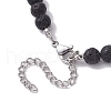 Chakra Gemstone Necklaces NJEW-JN04915-5