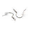 316 Surgical Stainless Steel French Hooks with Coil STAS-E163-58P-01-2