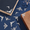   100Pcs 4 Styles Iron Filigree Joiners Sets IFIN-PH0002-18P-5