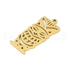 304 Stainless Steel Pendants STAS-U041-03A-G-2