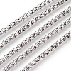 Tarnish Resistant 304 Stainless Steel Box Chains CHS-L017-07A-1