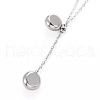Birthstone 304 Stainless Steel Jewelry Sets SJEW-H302-12-4