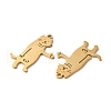 Ion Plating(IP) 304 Stainless Steel Pendants STAS-H212-31G-2