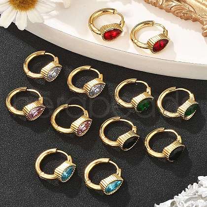 304 Stainless Steel Hoop Earrings EJEW-P309-04G-1