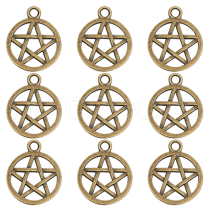 SUNNYCLUE Tibetan Style Alloy Pendants TIBEP-SC0002-60-1
