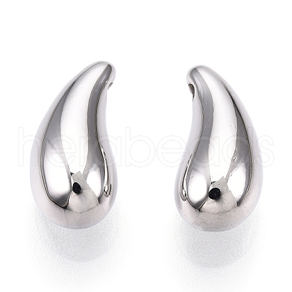 Rhodium Plated 925 Sterling Silver Charms STER-T004-58P-1