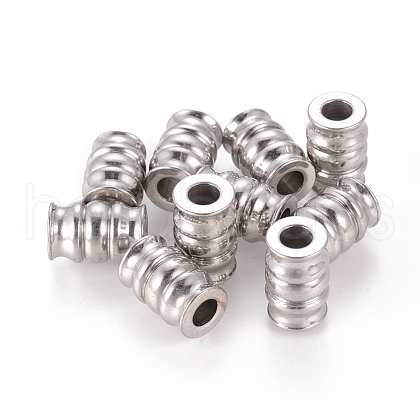 Tarnish Resistant 304 Stainless Steel Beads STAS-E039-24A-1