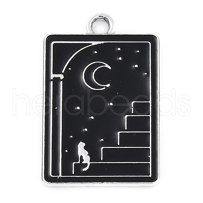 Alloy Pendants ENAM-R004-02P-09-1