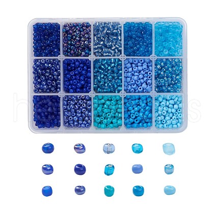 6/0 Glass Seed Beads SEED-JP0009-05-4mm-1