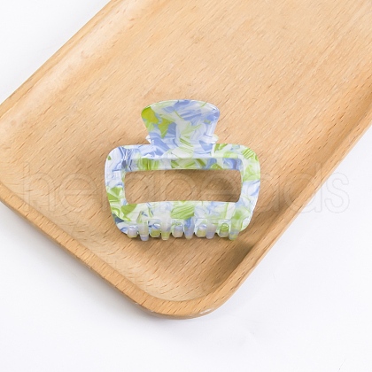 PVC Claw Hair Clips for Women PW-WG42538-03-1