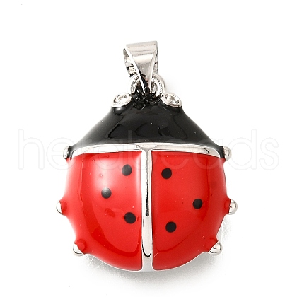 Brass Enamel Pendants KK-G529-01P-1