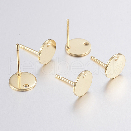 304 Stainless Steel Stud Earring Findings STAS-H436-21-1