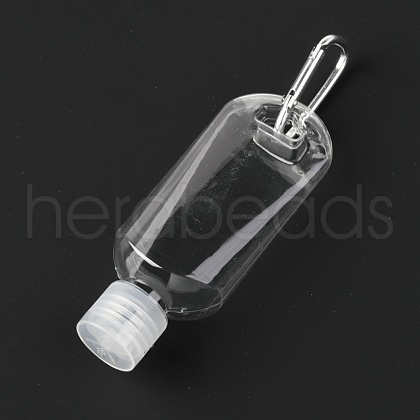 50ml Portable PETG Travel Bottles with Keychain KY-H006-01C-1