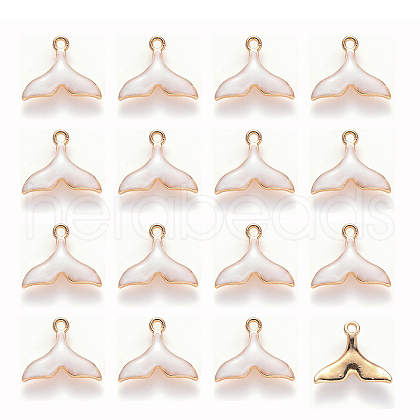 20Pcs Alloy Enamel Pendants ENAM-YW0004-48C-1