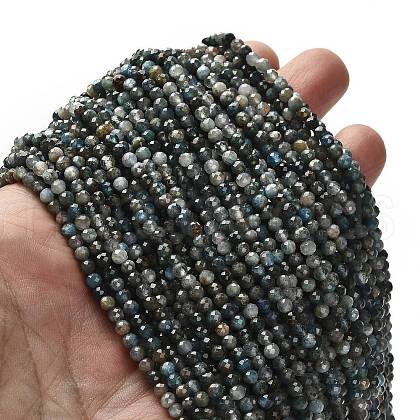 Natural Apatite Beads Strands G-RM2025-A18-3mm-B-1