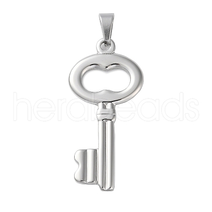 304 Stainless Steel Big Pendants STAS-G346-36P-1
