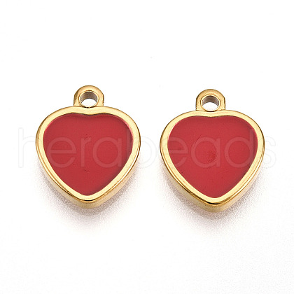 304 Stainless Steel Charms STAS-N108-16G-1