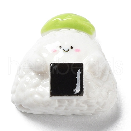 Opaque Resin Decoden Cabochons RESI-G071-02F-1