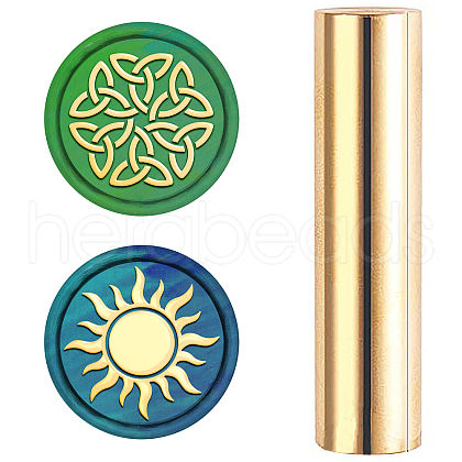 Brass Stamp Head DIY-WH0308-06N-1