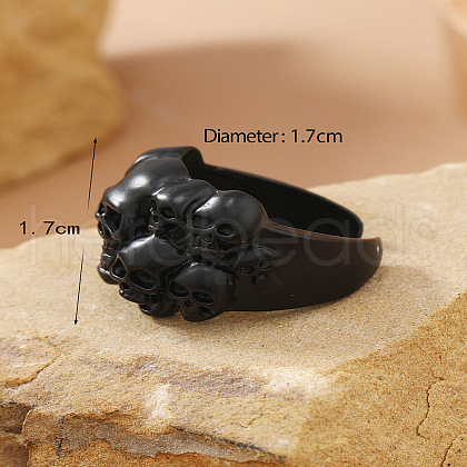 Ethnic Style Alloy Adjustable Cuff Rings FS-WG504EF-10-1