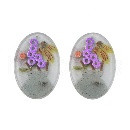Acrylic Pendants X-KY-I007-07C-1