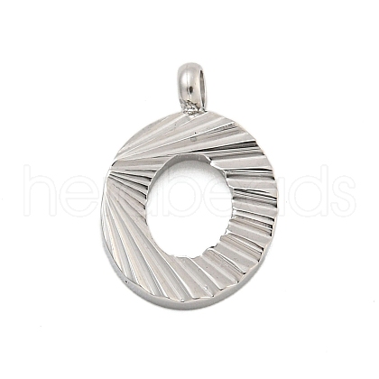 304 Stainless Steel Charms STAS-G345-01P-O-1