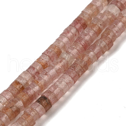 Natural Strawberry Quartz Beads Strands G-H230-19-1