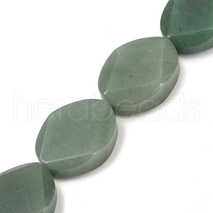 Natural Green Aventurine Beads Strands G-U018-D01-01-1