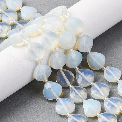 Opalite Beads Strands G-P570-E10-02-1