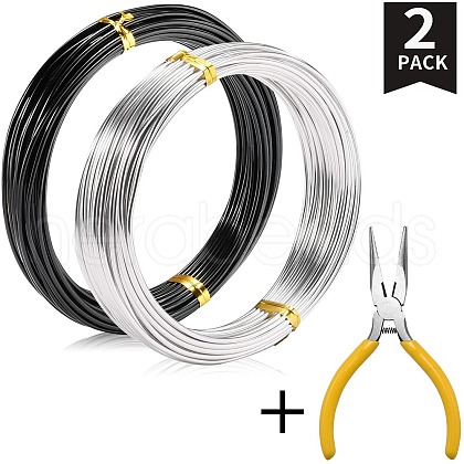 DIY Wire Wrapped Jewelry Kits DIY-BC0011-81G-03-1