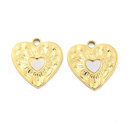 PVD Vacuum Plating 304 Stainless Steel Pendants STAS-L278-111G-1