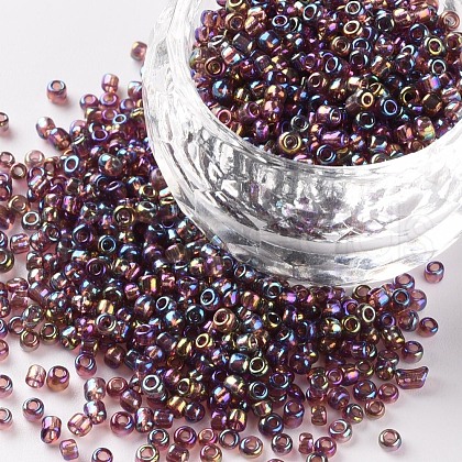 (Repacking Service Available) Round Glass Seed Beads SEED-C016-2mm-176-1