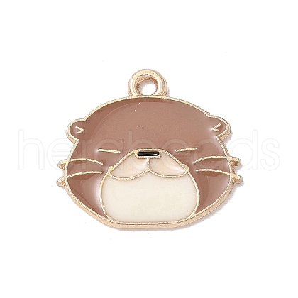 Alloy Enamel Pendants ENAM-C027-01A-01-1