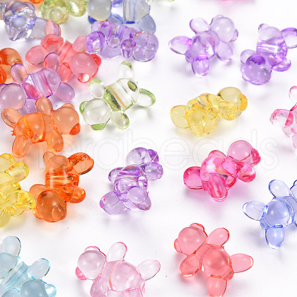 Transparent Acrylic Beads X-TACR-S154-49B-1