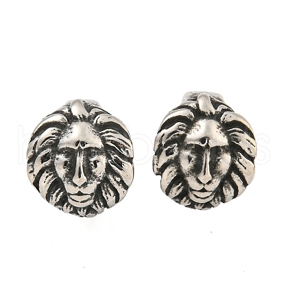 316 Surgical Stainless Steel Large Hole Beads STAS-Q326-05AS-04-1