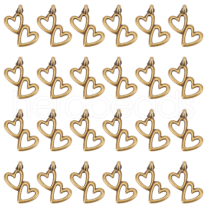   100Pcs Tibetan Style Alloy Pendants TIBEP-PH0001-68-1