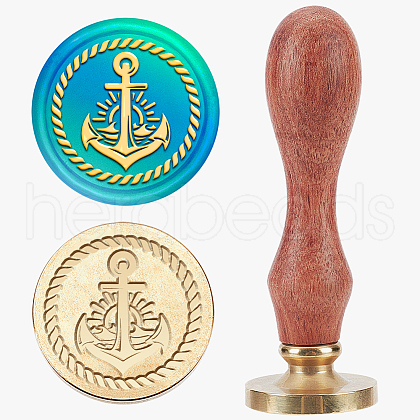 Wax Seal Stamp Set AJEW-WH0208-1217-1