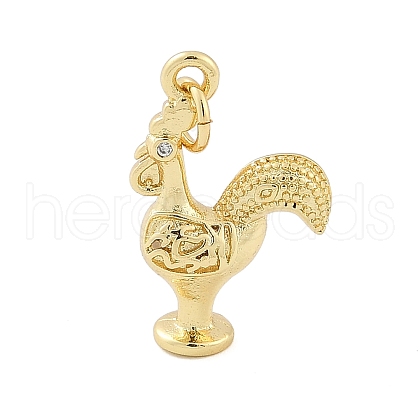 Rack Plating Brass Pendants KK-Q028-11G-1