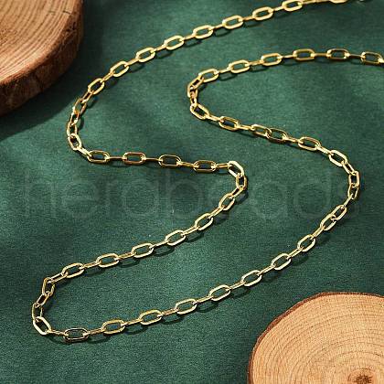 304 Stainless Steel Cable Chains Necklaces MAK-L015-35A-1