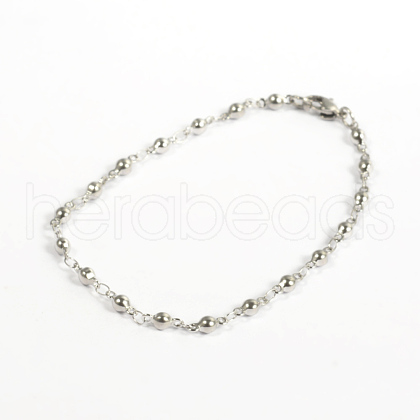 304 Stainless Steel Bracelets X-BJEW-D418-06-1