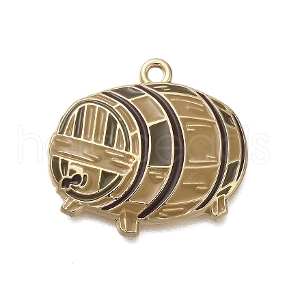 Oktoberfest Theme Alloy Enamel Pendants ENAM-S021-06G-D-1