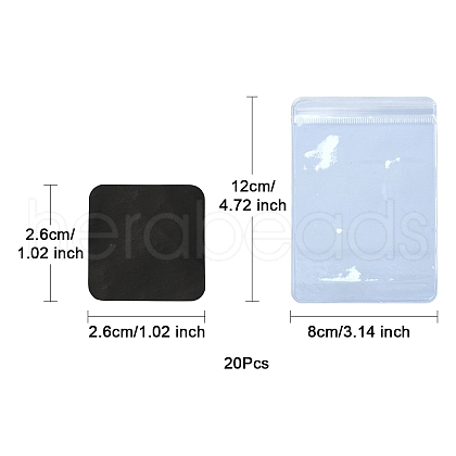 20Pcs Anti-Tarnish Strip Tabs AJEW-YW0001-15E-1